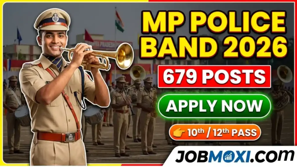 MP Police Band Constable Recruitment 2026 Apply Now for 679 Posts